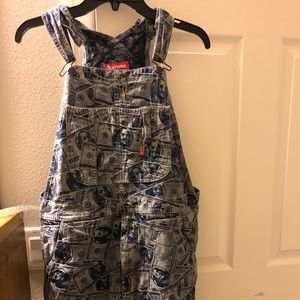 Supreme money overalls